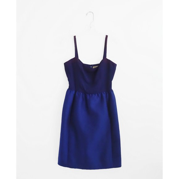 Vintage Dresses & Skirts - Vintage 60s 70s William Pearson Blue Spaghetti Strap Cocktail Dress est. 2
